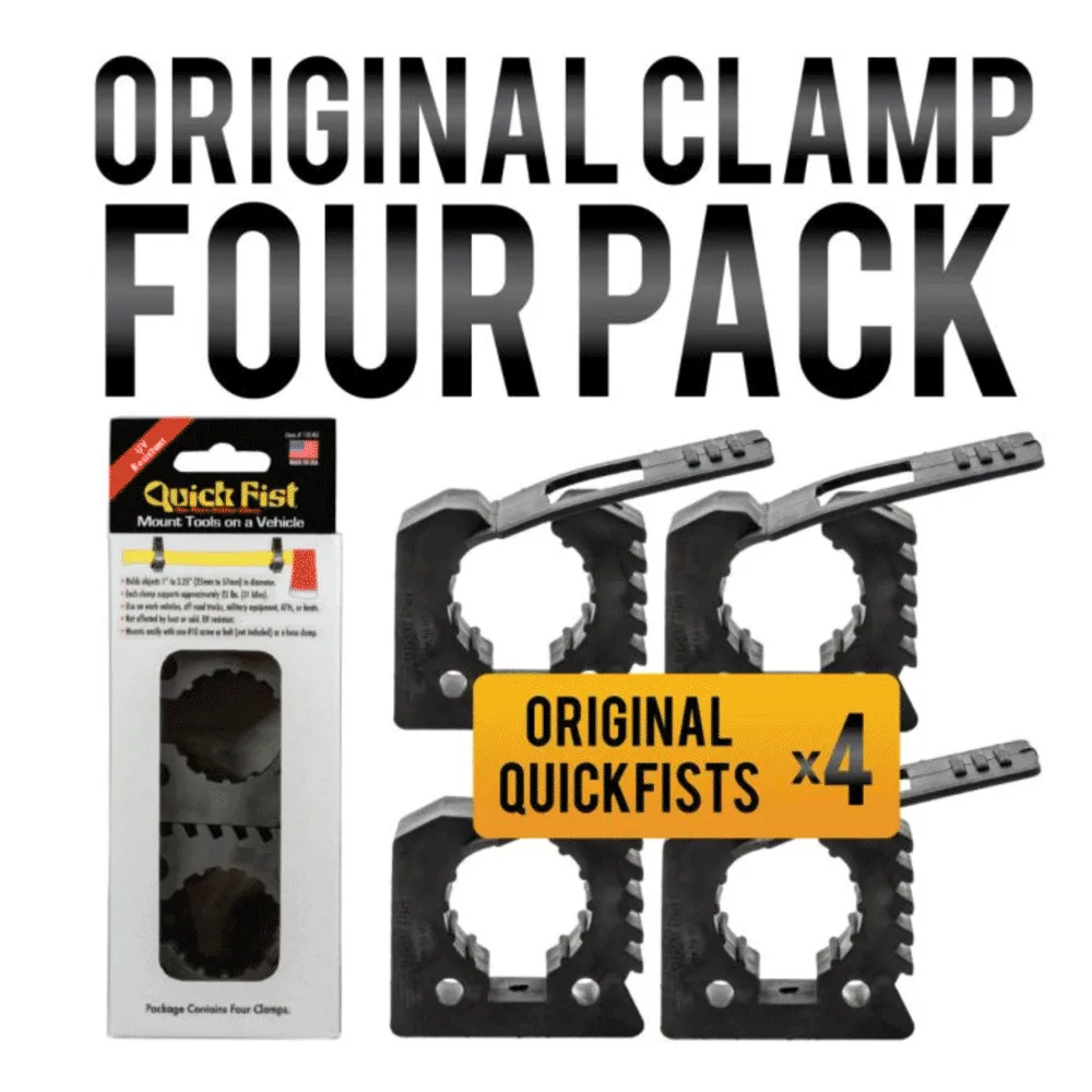 Quick Fist - 4 Pack - Original Quick Fist Clamp