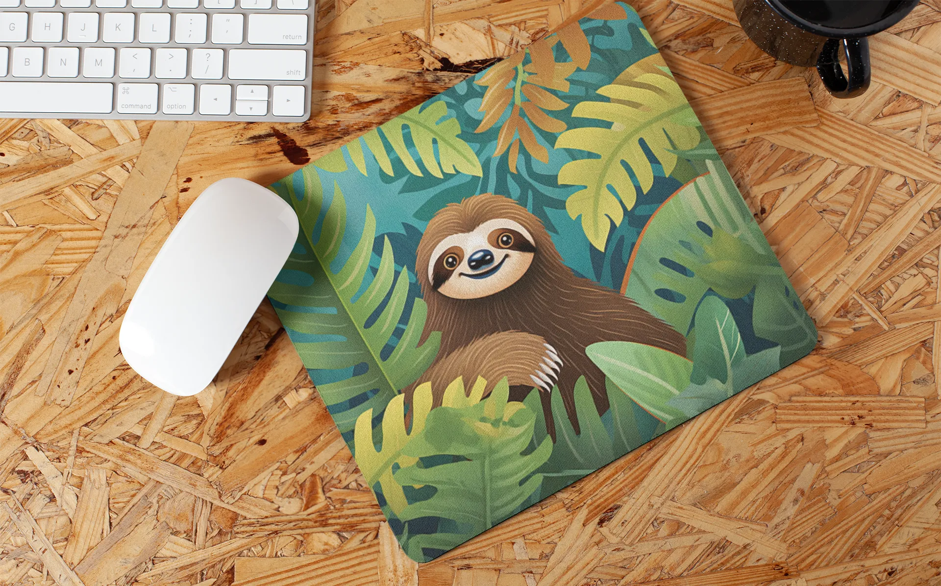 "Sloth Art" Mouse Pad