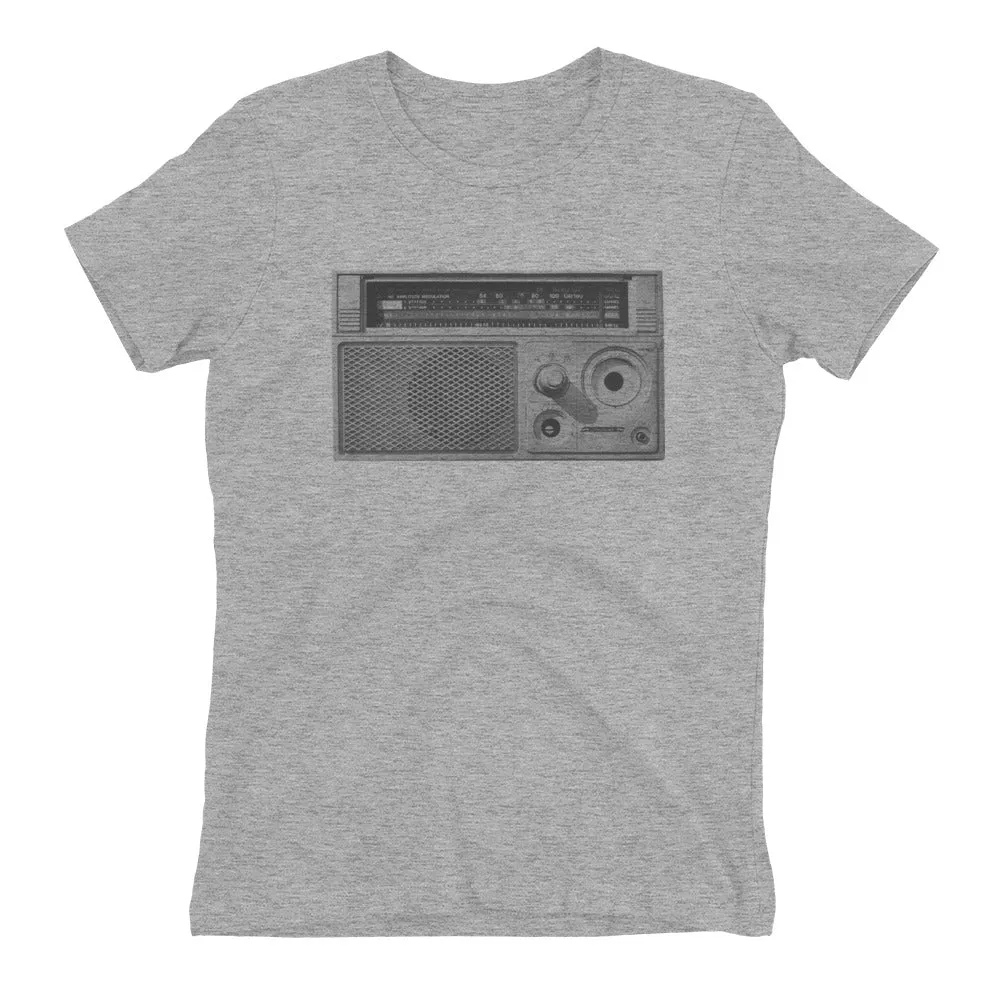 Radio - AM/FM - Stereo - Old School - Boyfriend Tee