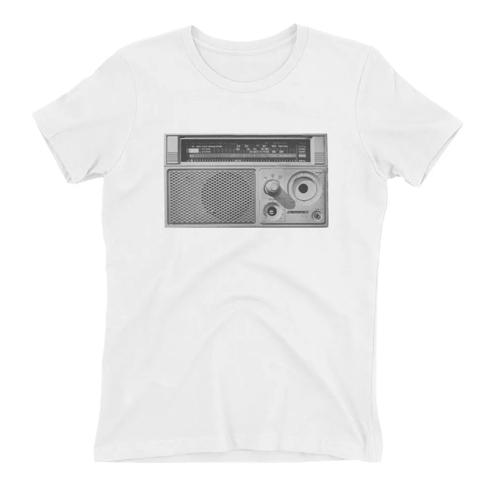 Radio - AM/FM - Stereo - Old School - Boyfriend Tee