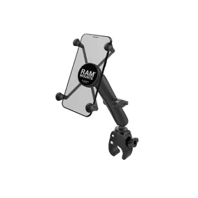 RAM® X-Grip® Large Phone Mount with RAM® Tough-Claw™ Small Clamp Base (RAM-B-400-C-UN10U)