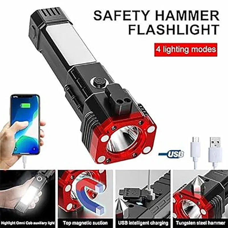 Rechargeable High Power Long Distance Led Flash Light