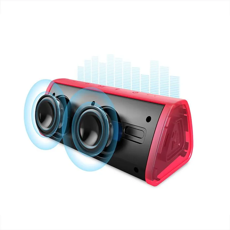 Red-Graffiti  Wireless Bluetooth Outdoor Speaker