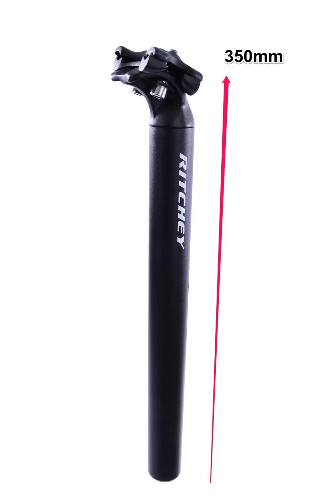 RITCHEY LIGHTWEIGHT 6061-T6 ALLOY MTB, ROAD BIKE TWO PIECE SEAT POST 31.6mm BLAC