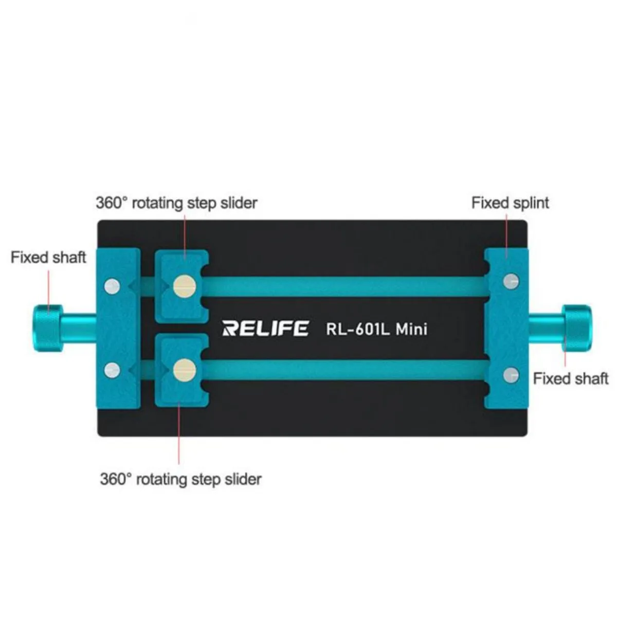 RL-601L Mini Mobile Phone Universal Motherboard Fixture IC CPU PCB Repair Clamp Mainboard Welding Platform