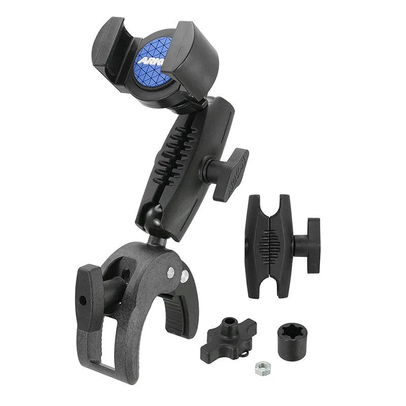 RoadVise® Robust Clamp Phone Mount with Security Knob