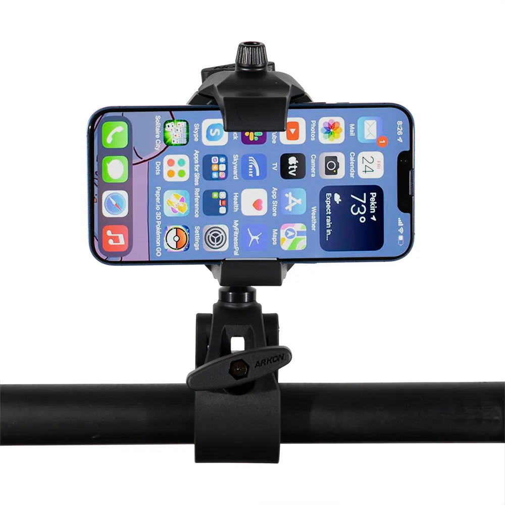 RoadVise® Ultra Holder with Multi-Angle Arm and Clamp Mount