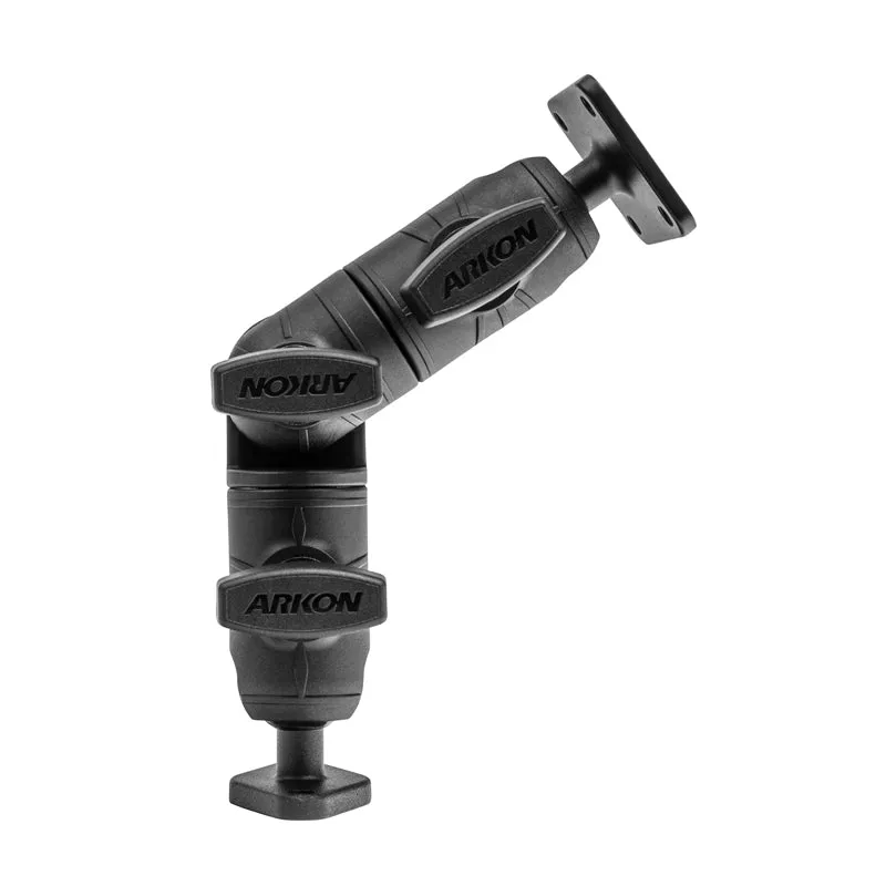 Robust Ratchet Extension Arm with Metal AMPS and Diamond Mount Plates