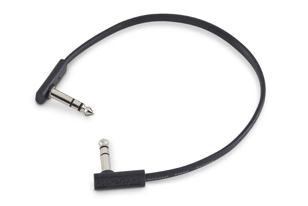 RockBoard Flat TRS Cable, 30 cm / 11 13/16"