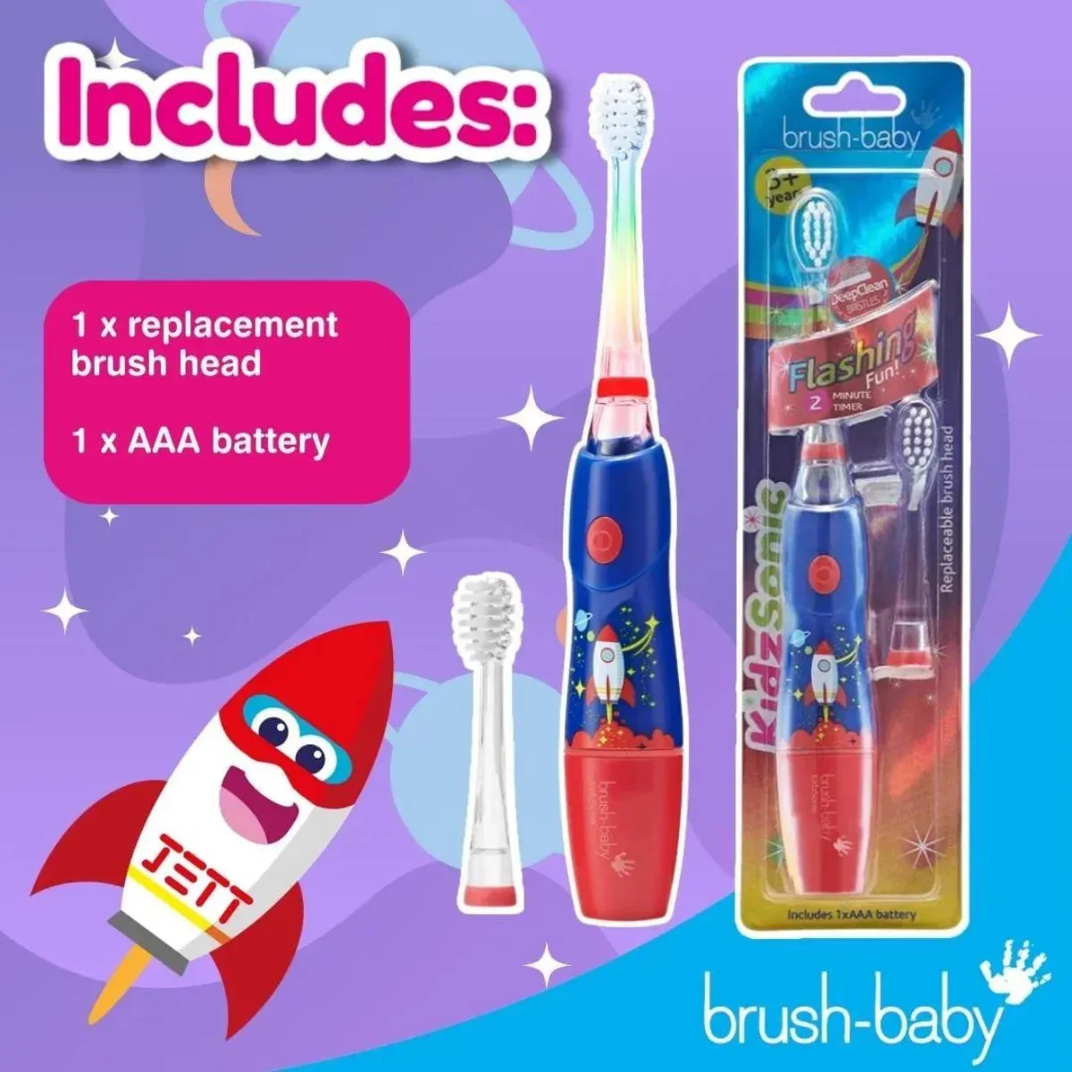 Rocket KidzSonic® Kids Electric Toothbrush