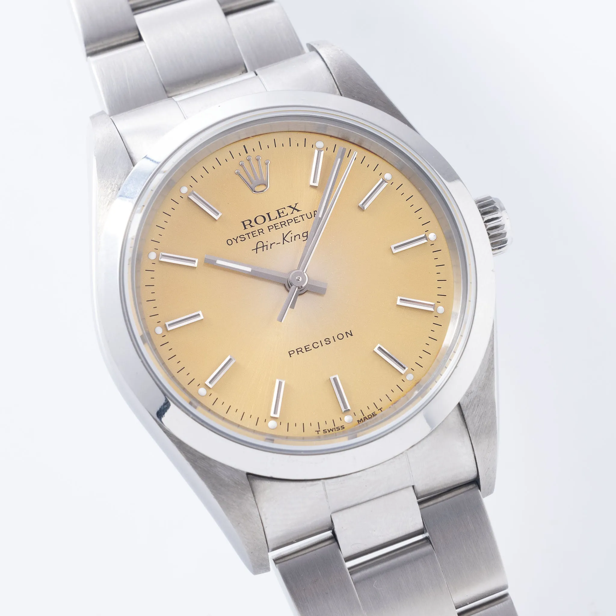 Rolex Air-King "Tropical Turned to Champagne" Dial Ref. 14000