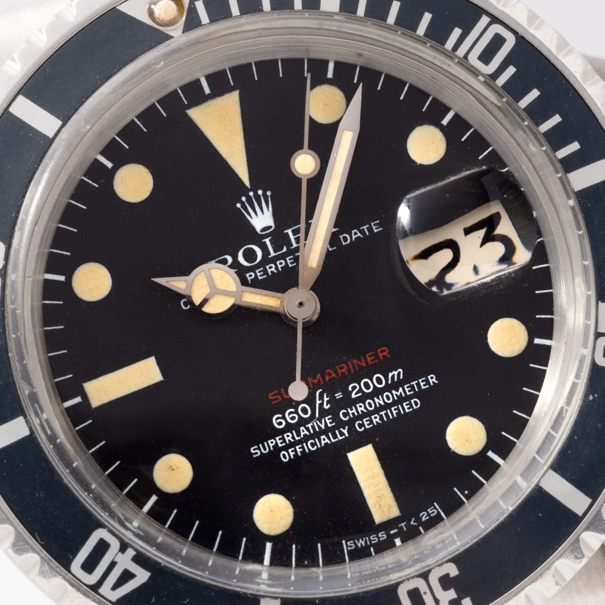 Rolex Submariner Date 1680 Mk5 Red Dial