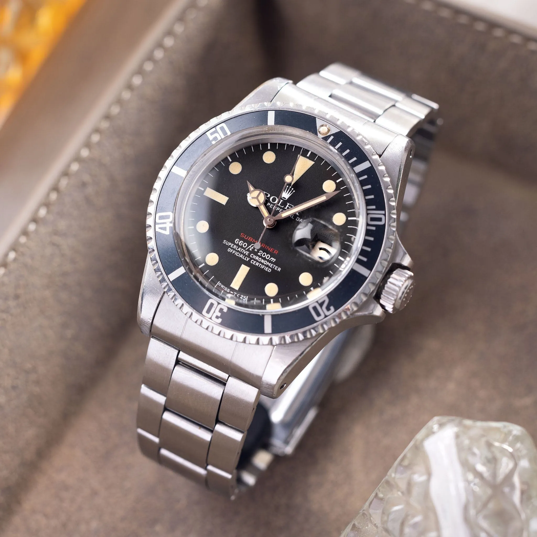 Rolex Submariner Date 1680 Mk5 Red Dial