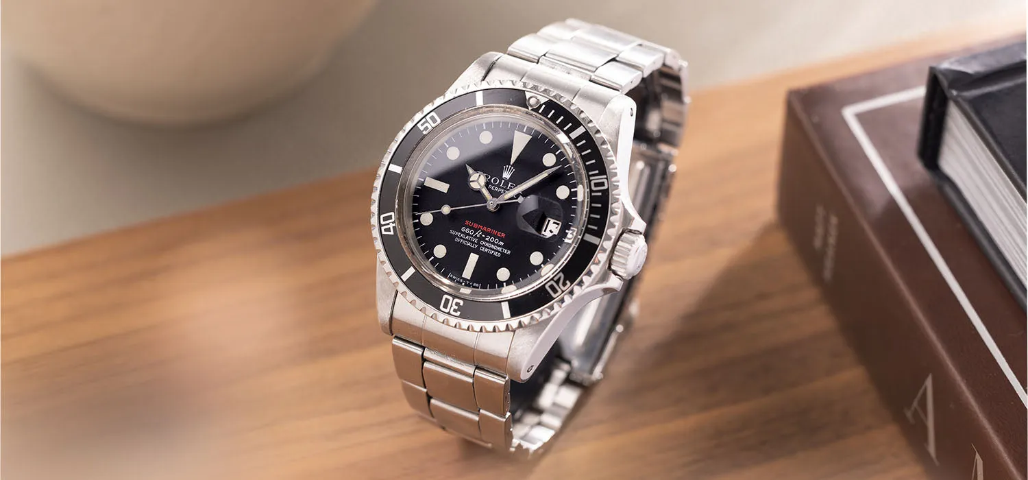 Rolex Submariner Date 1680 ‘Red Sub’ Mk4 Dial