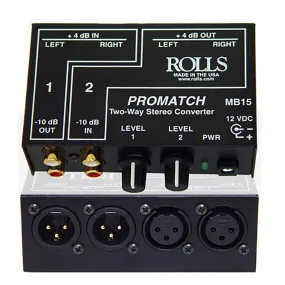 Rolls Promatch 2way  4/-10 Converter