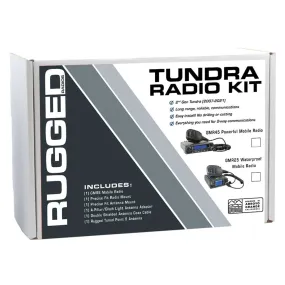 Rugged Radio Two-Way GMRS Mobile Radio Kit for Tundra (2007-2021)