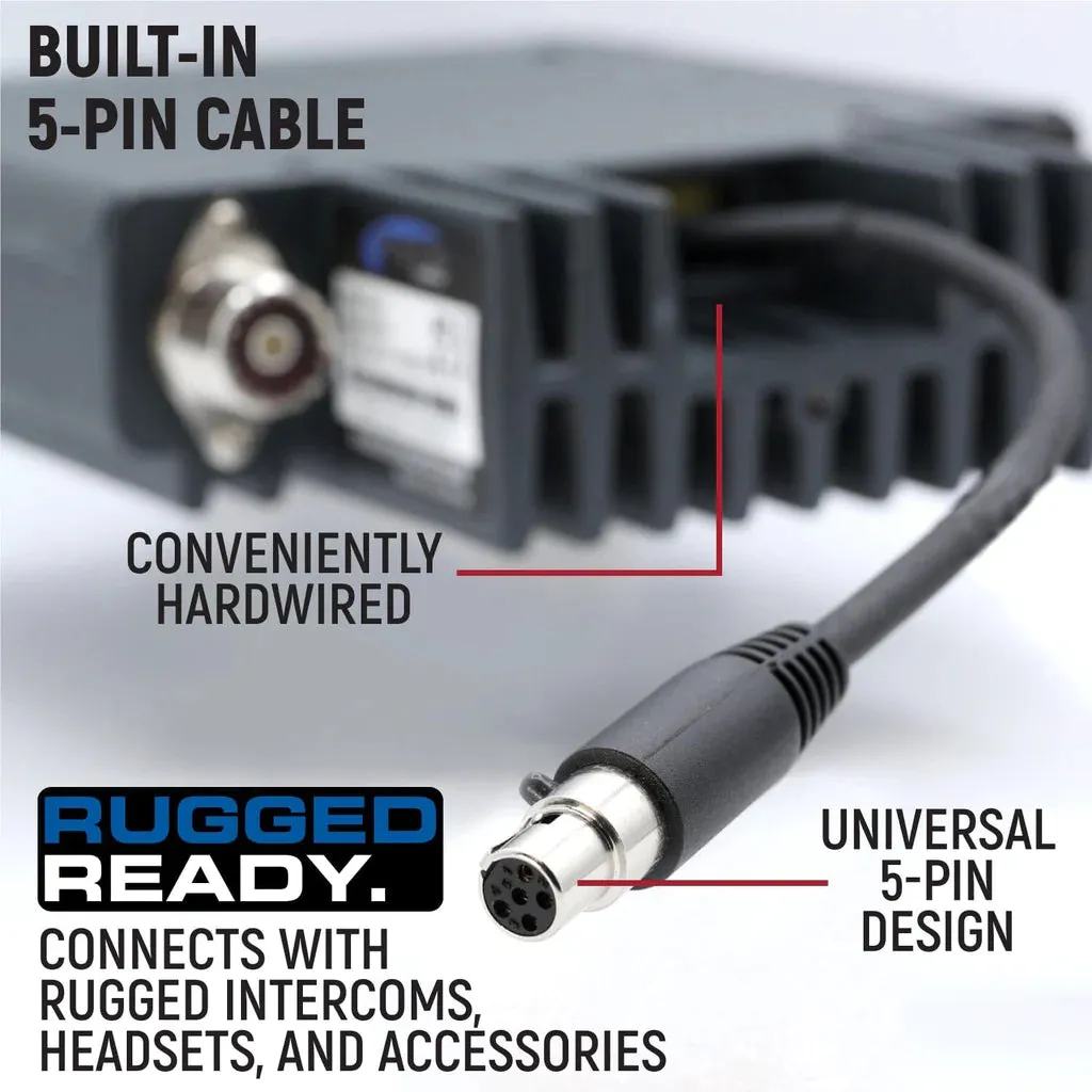 Rugged Radios Toyota Tacoma, 4Runner, Lexus Two-Way GMRS Mobile Radio Kit