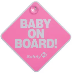 Safety 1ˢᵗ Baby On Board Sign