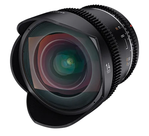 Samyang 14mm T3.1 MK2 VDSLR Full Frame Cinema Lens - MFT Mount