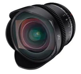 Samyang 14mm T3.1 MK2 VDSLR Full Frame Cinema Lens - Nikon Mount