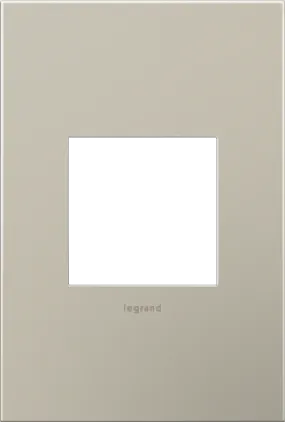 Satin Nickel, 2-Gang Wall Plate