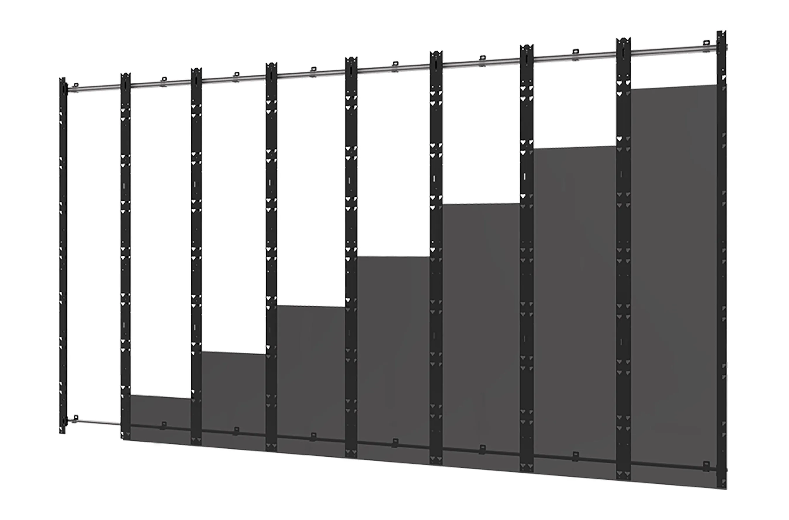 SEAMLESS Kitted Series Flat dvLED Mounting System for LG LSCB Series Direct View LED Displays