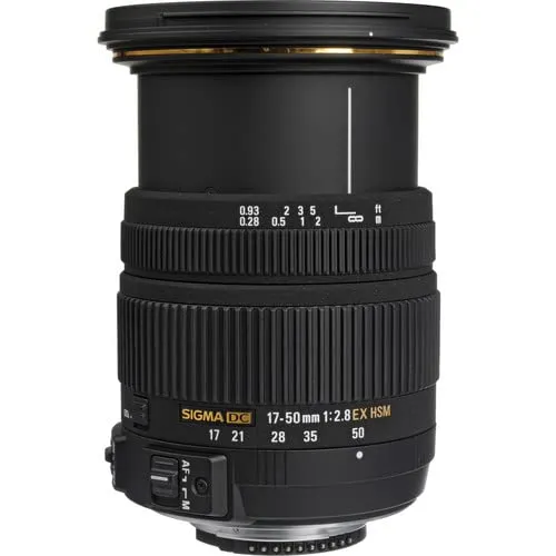 Sigma 17-50mm f/2.8 EX DC OS HSM Lens for Nikon F   Accessories