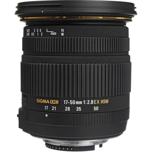 Sigma 17-50mm f/2.8 EX DC OS HSM Lens for Nikon F   Accessories