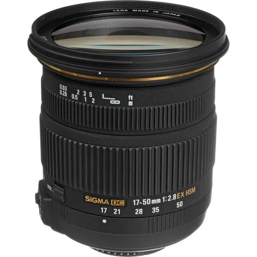 Sigma 17-50mm f/2.8 EX DC OS HSM Lens for Nikon F   Accessories