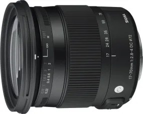 Sigma 17-70mm f/2.8-4 DC Macro OS HSM Contemporary Lens