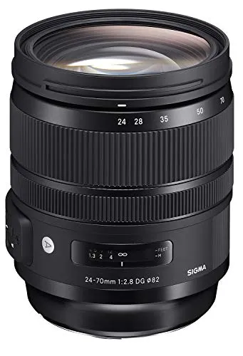 Sigma 24-70mm f/2.8 DG OS HSM Art Lens for Canon