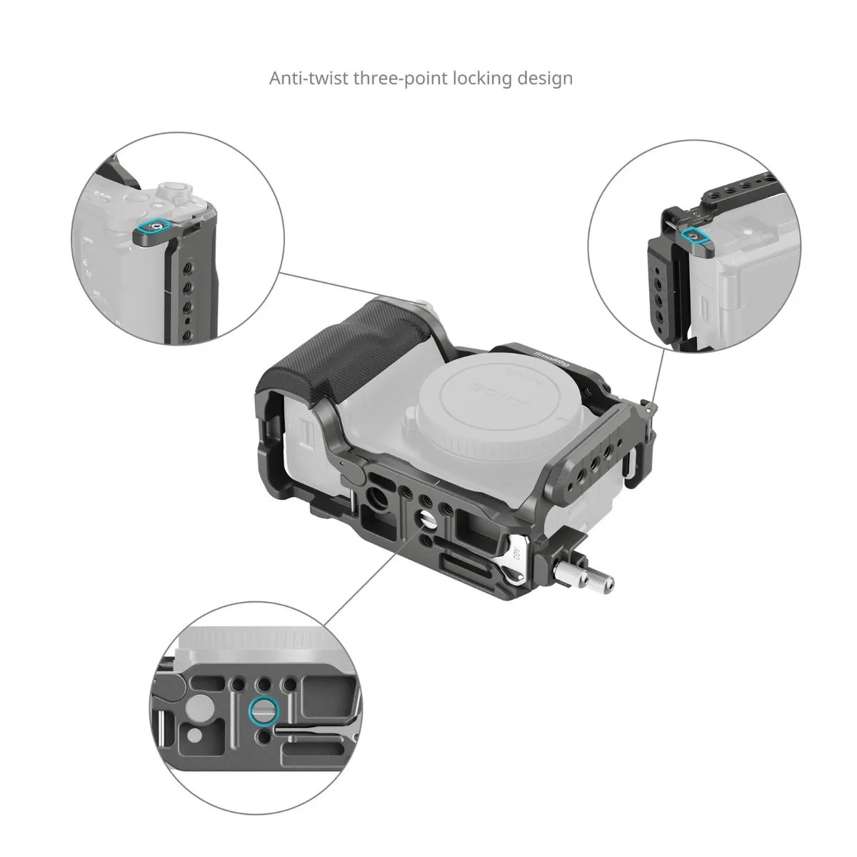 SmallRig HawkLock Quick Release Cage Kit for Sony ZV-E10 II 4949