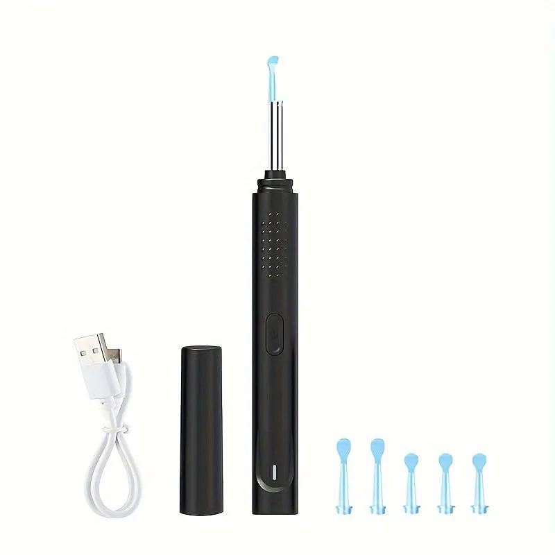 Smart ear wax removal tool with camera for mobile devices