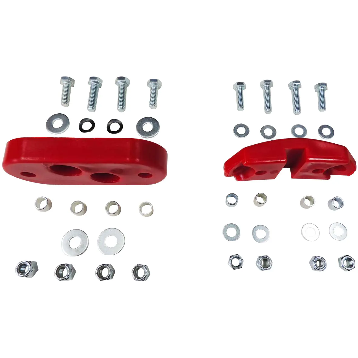 SPA TURBO Rear Swing Axle Boots Pair - Red   Urethane Transmission Mount Kit for VW BUG/Beetle/Buggy/Baja