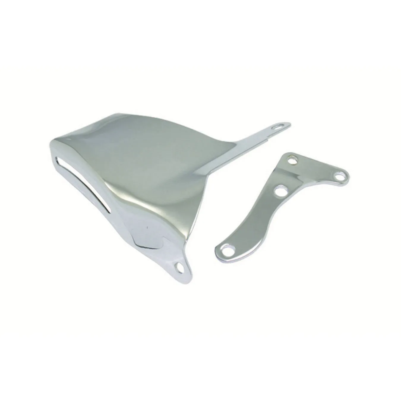 Specialty Products O.E. Style Alternator Bracket - Passenger Side - Chrome - Long Water Pump - Small Block Chevy 6072