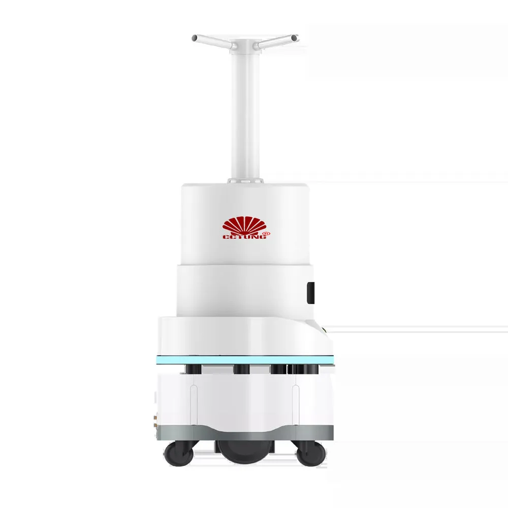 Spray Disinfection Robot with Autonomous Navigation 2 Spraying Mode Controlled by Mobile APP