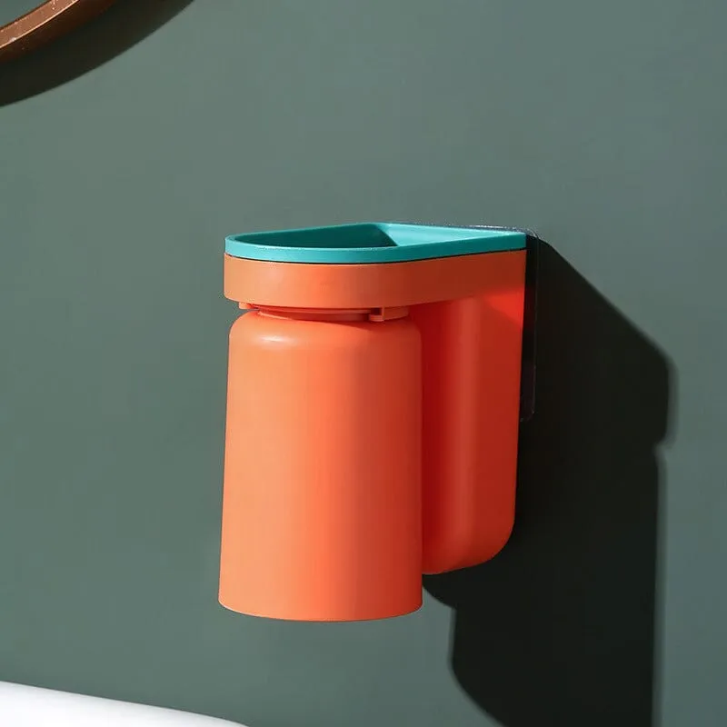 Stick-on Toothbrush Holder