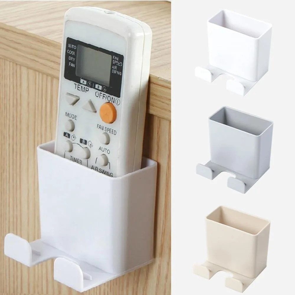 Sticky Durable Minimal Wall Electronic Organizer