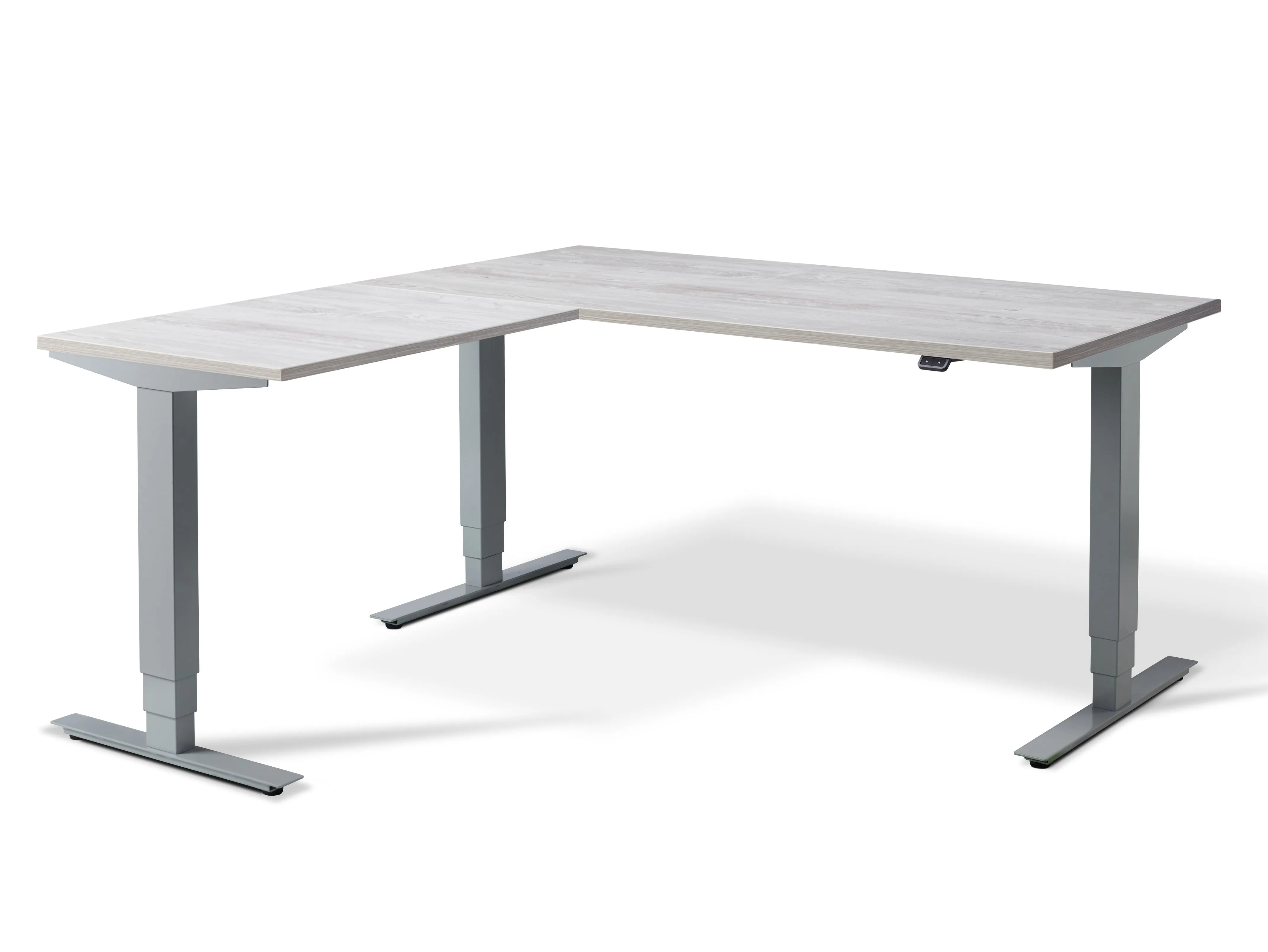 Stockholm Height Adjustable Corner Desk (with Bluetooth control)