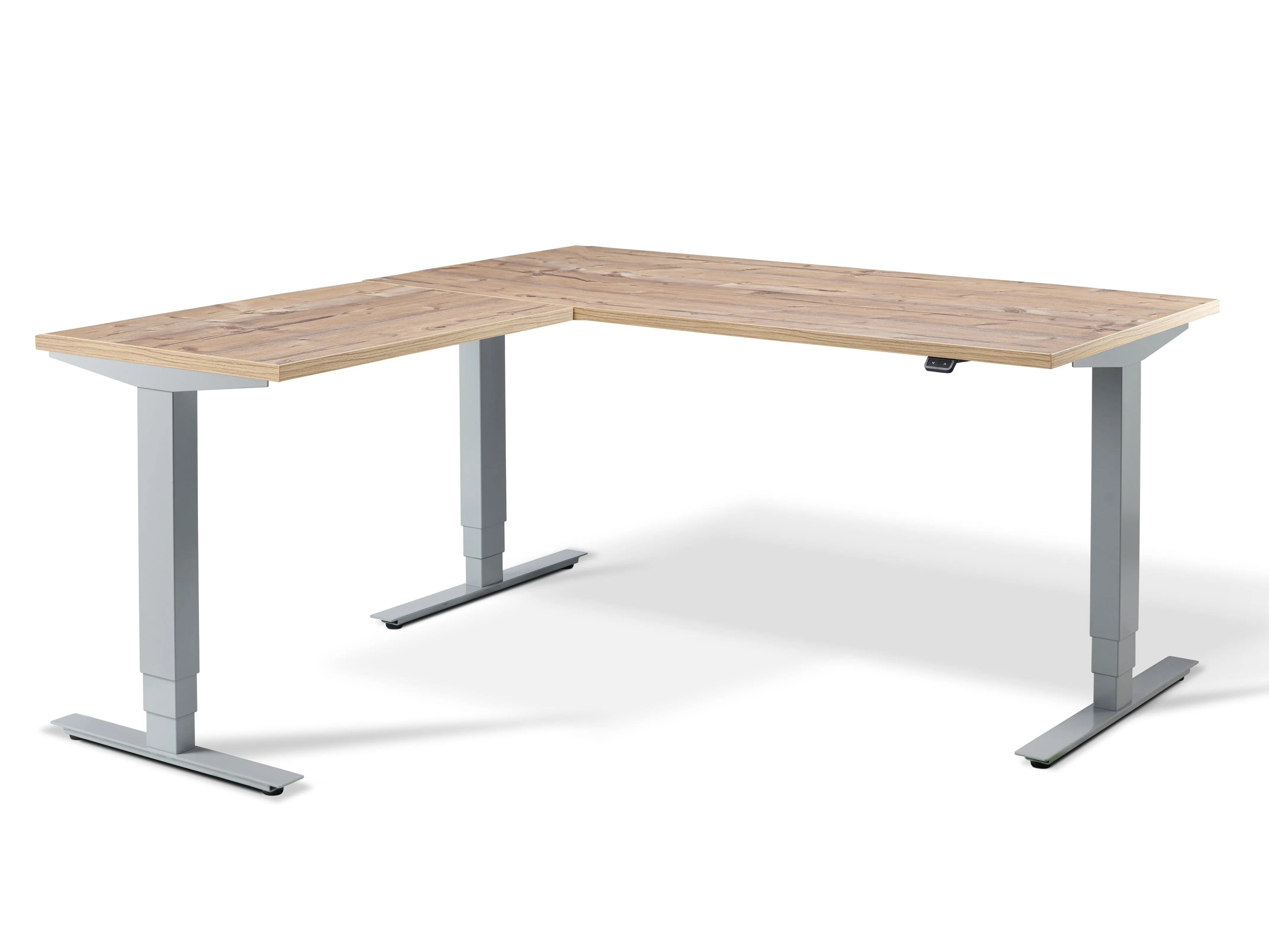 Stockholm Height Adjustable Corner Desk (with Bluetooth control)