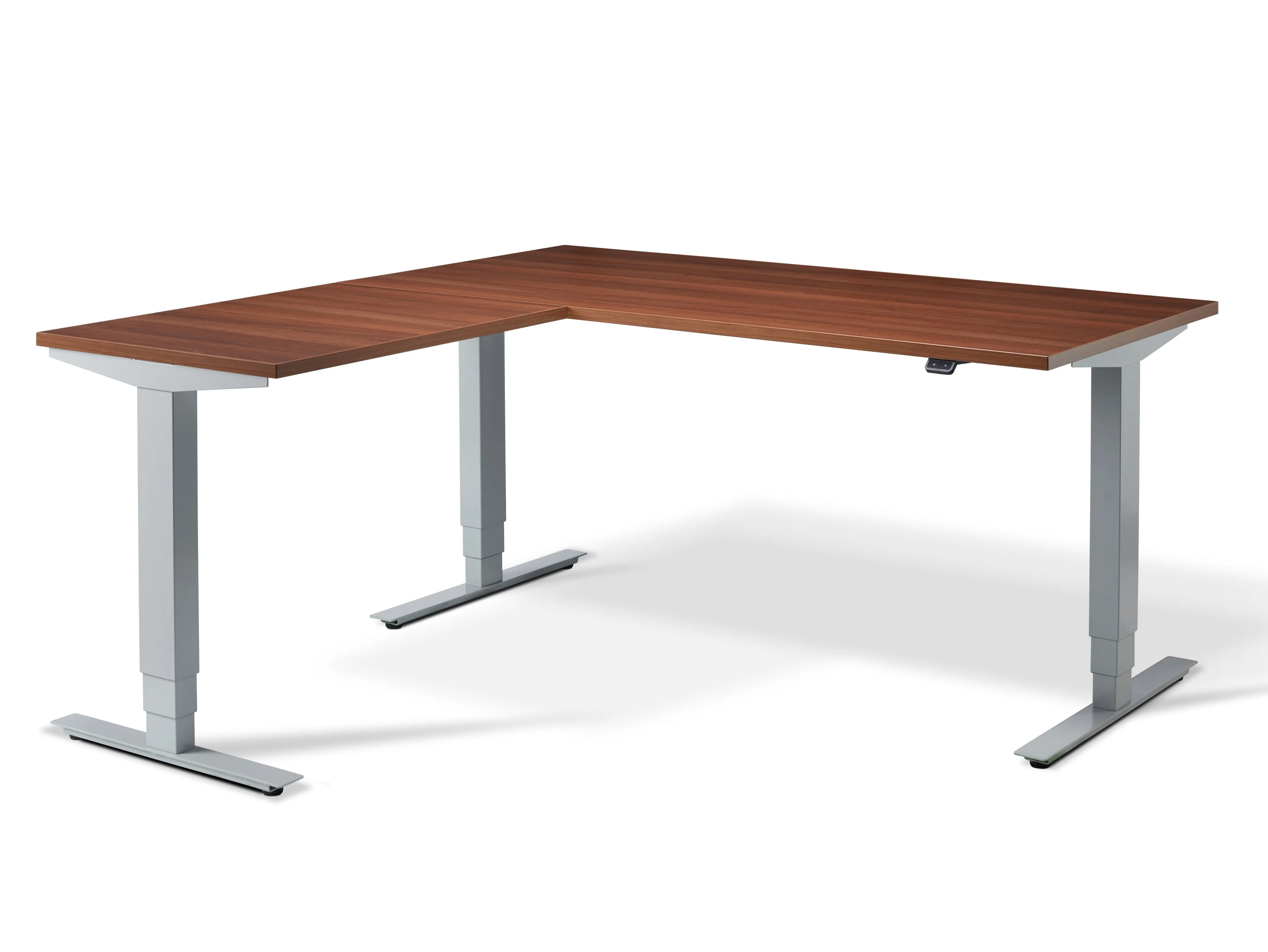 Stockholm Height Adjustable Corner Desk (with Bluetooth control)