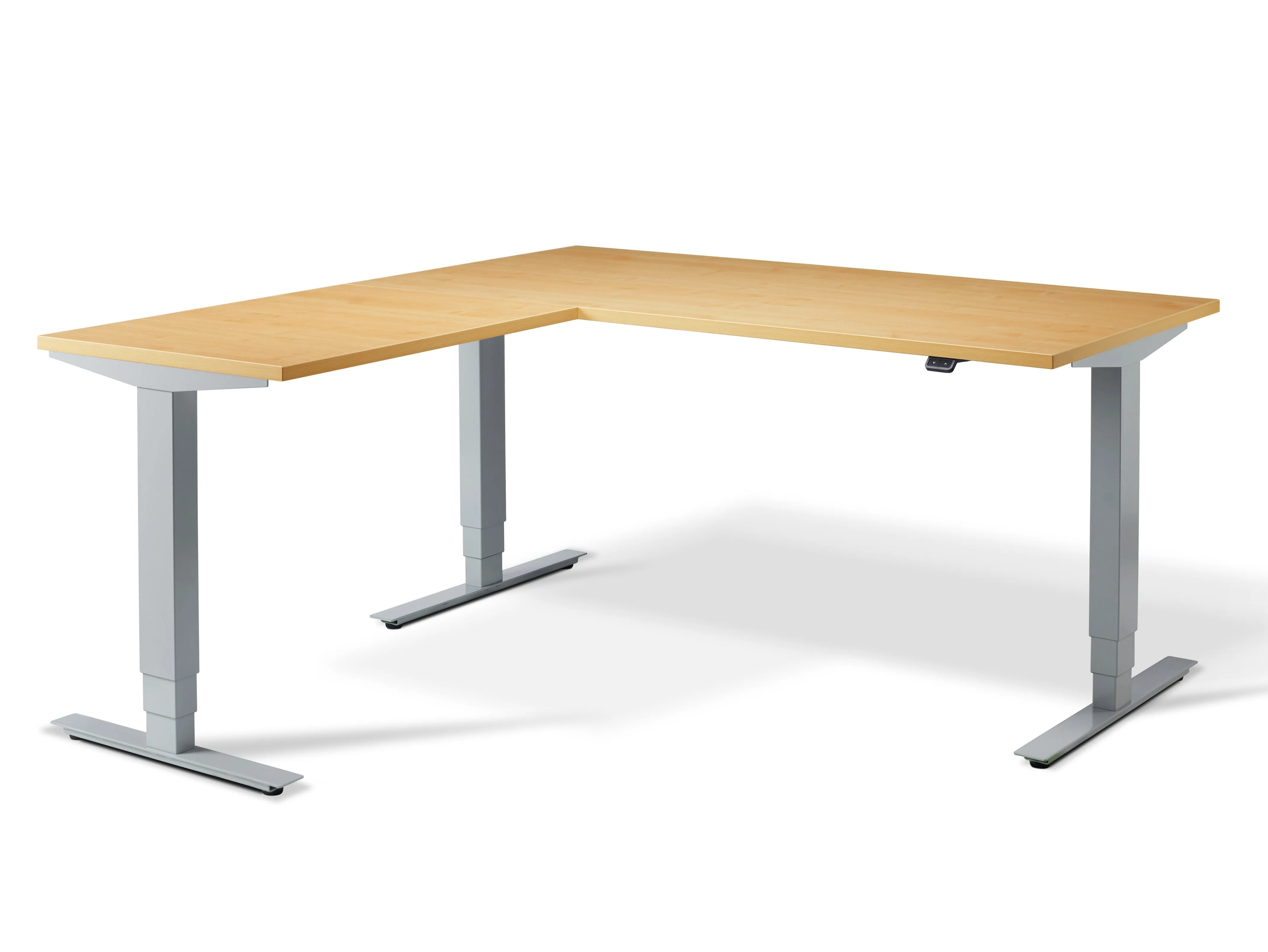 Stockholm Height Adjustable Corner Desk (with Bluetooth control)