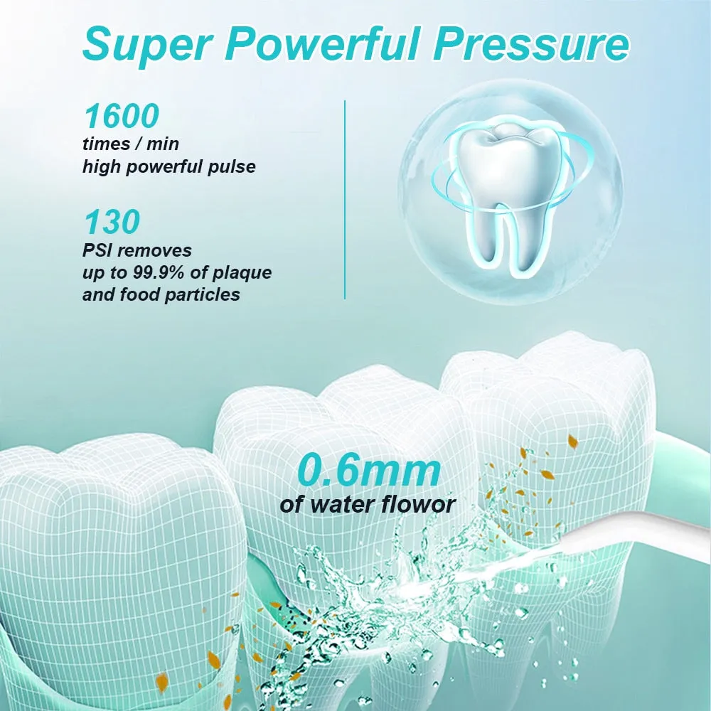 Styton Water Flosser for Teeth Portable IPX7 Waterproofr Rechargeable 12 Modes Dental Oral Flossing Irrigator With Travel Bag 0ral irrigator