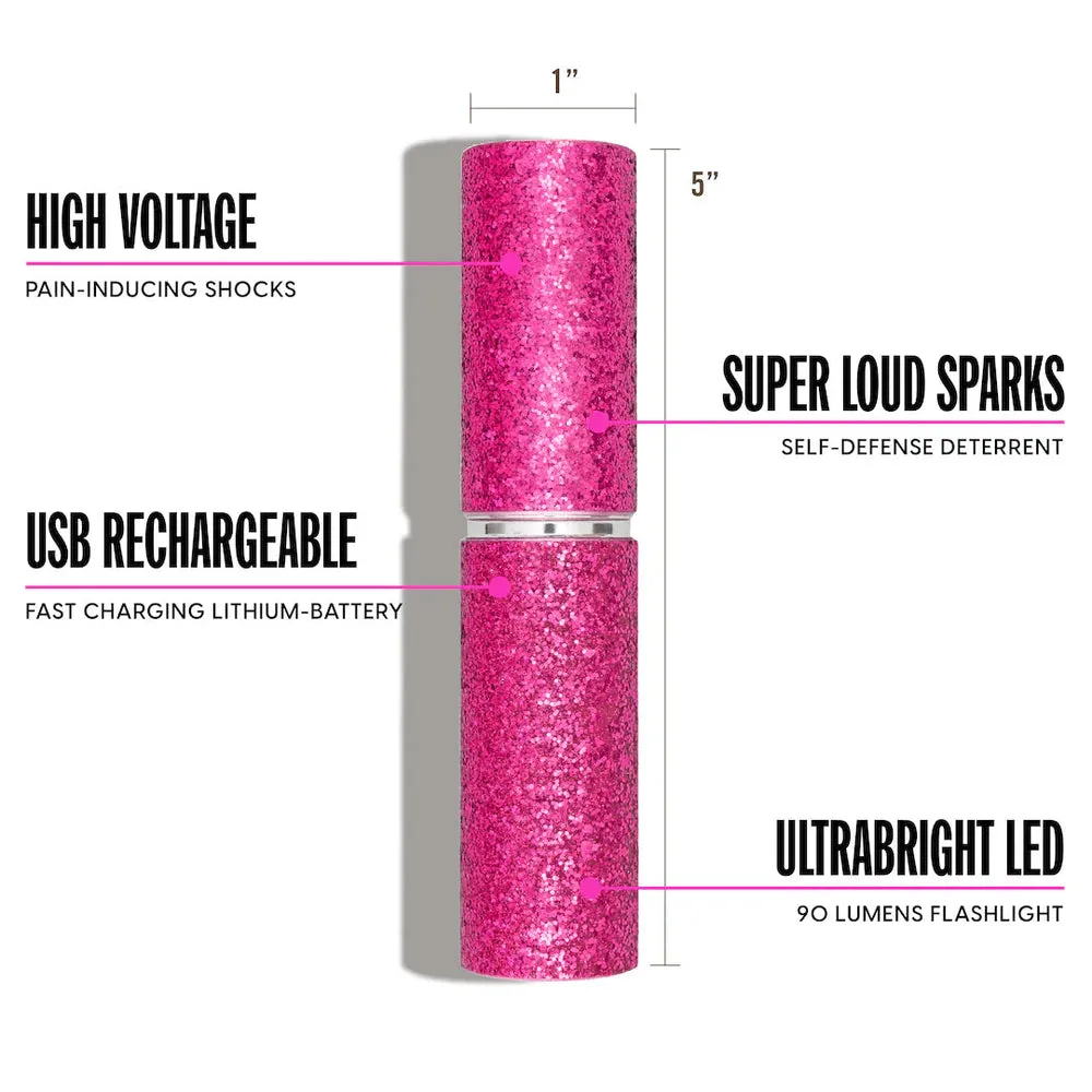 Super Sparkly Lipstick Stun Gun - Multiple Colors