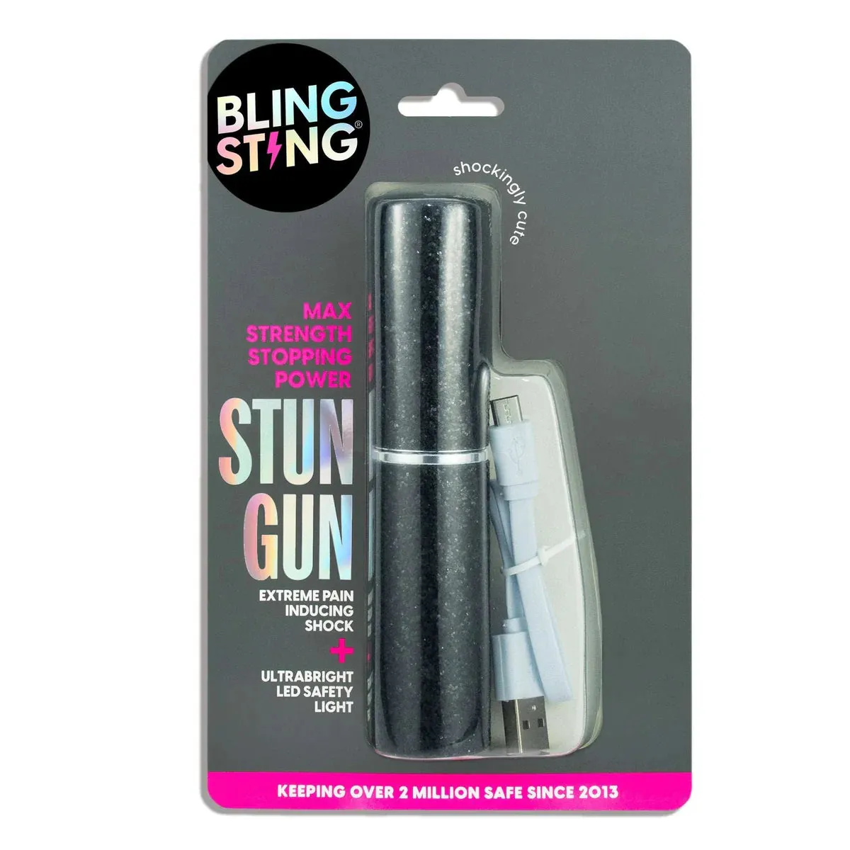 Super Sparkly Lipstick Stun Gun - Multiple Colors