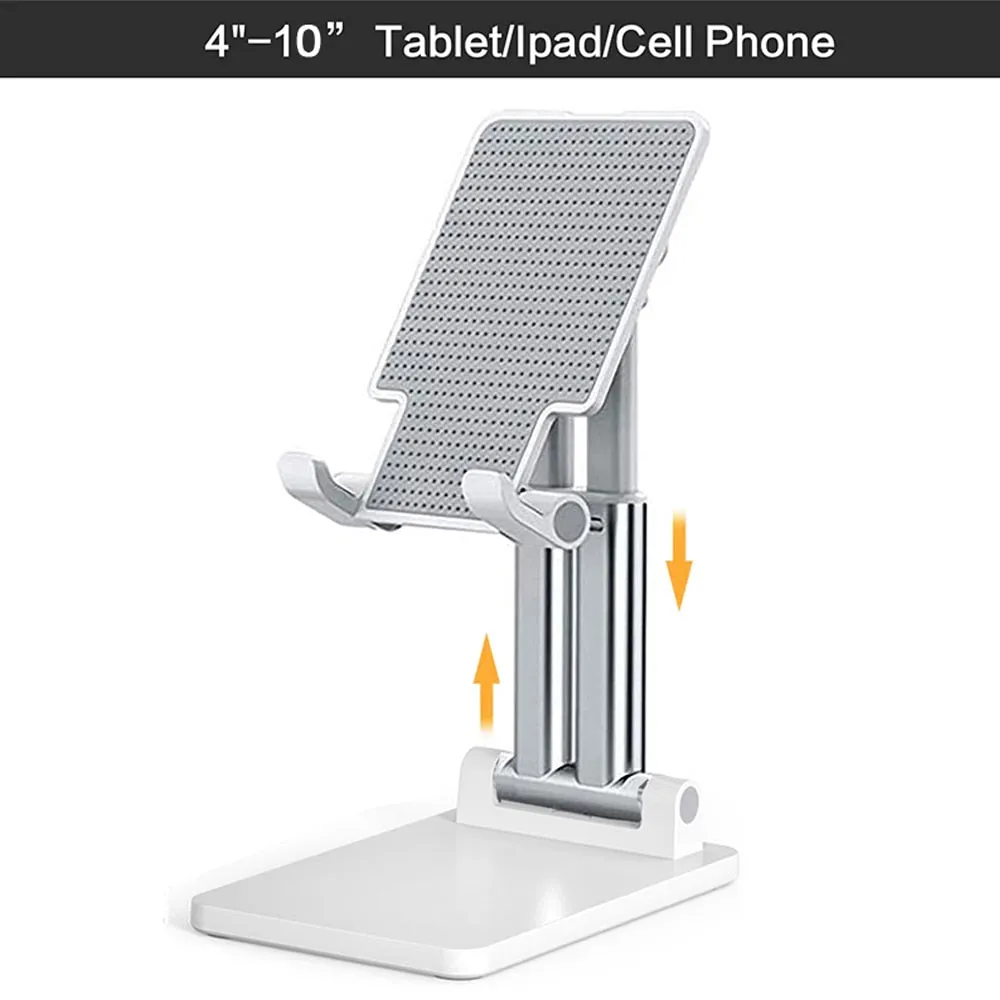 Tablet Stand Desk Riser 360 Rotation Multi-Angle Height Adjustable Foldable Holder Dock For Xiaomi iPad Tablet Laptop