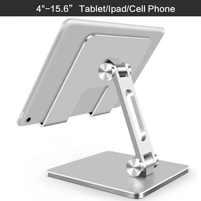 Tablet Stand Desk Riser 360 Rotation Multi-Angle Height Adjustable Foldable Holder Dock For Xiaomi iPad Tablet Laptop