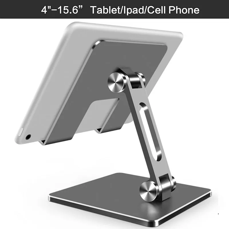 Tablet Stand Desk Riser 360 Rotation Multi-Angle Height Adjustable Foldable Holder Dock For Xiaomi iPad Tablet Laptop