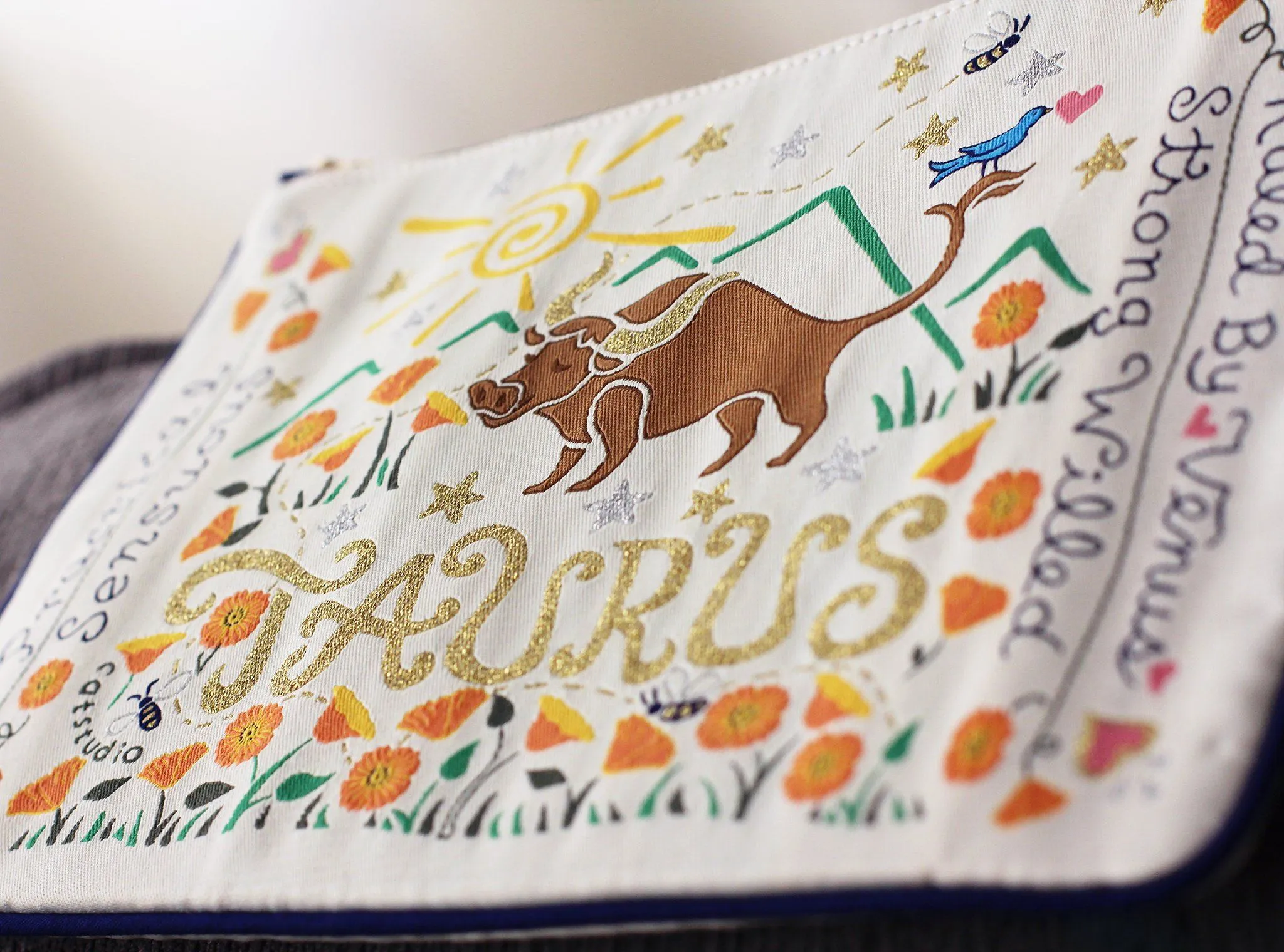 Taurus Astrology Zip Pouch