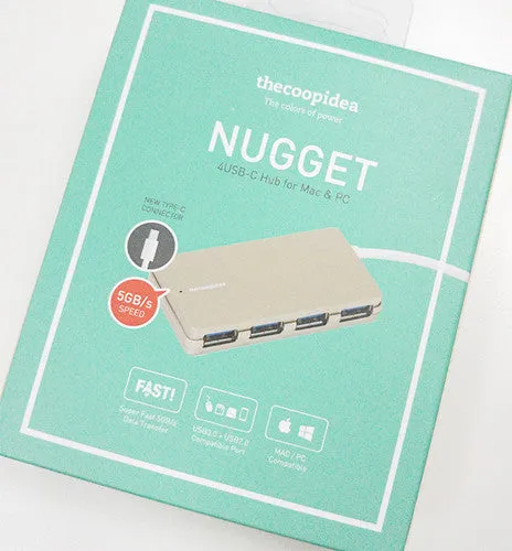 Thecoopidea Nugget 4 USB Hub for Type C USB